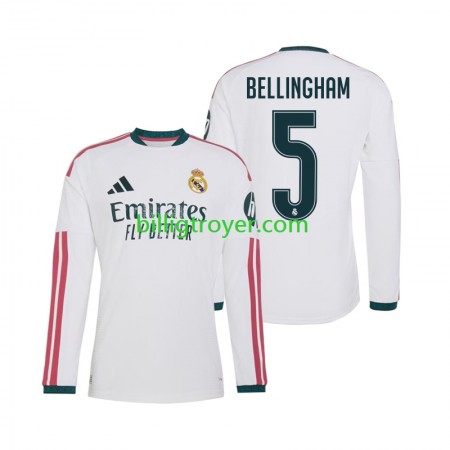 Billige Fotballdrakter Real Madrid Jude Bellingham 5 Hjemmedraktsett 2026/27 Langermet
